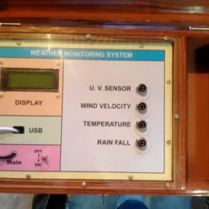Weather monitoring station trainer