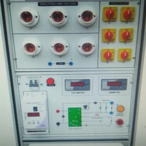 Single Phase Over Load Relay Trainer